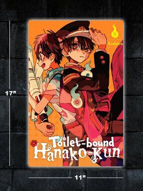 Toilet-Bound Hanako-Kun Vol 9 manga poster - 11x17 wall art print merch anime